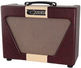 Carr Super Bee 1x10 Combo Amp, Wine, Cream Stripe