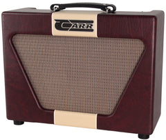 Carr Super Bee 1x10 Combo Amp, Wine, Cream Stripe
