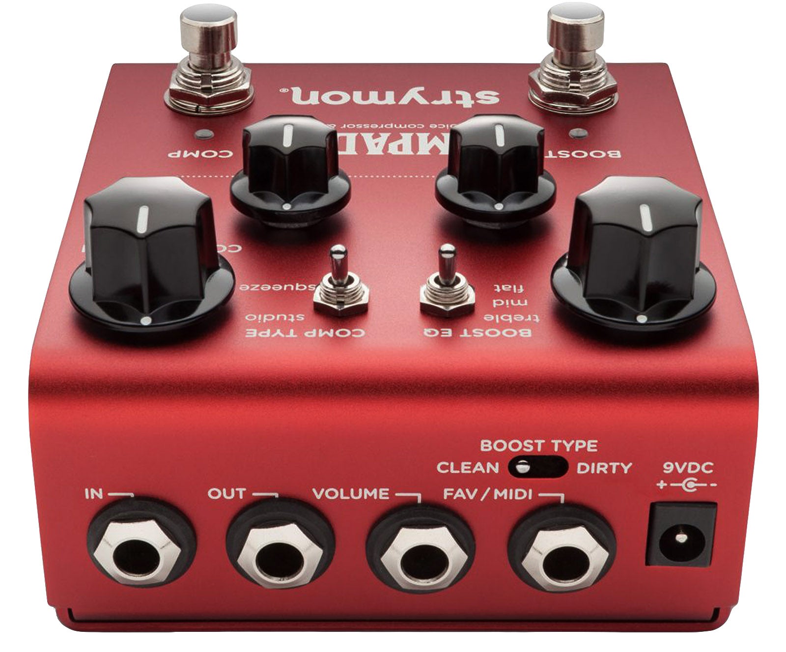 Strymon Compadre Dual Voice Compressor & Boost Pedal Strymon Compadre Dual Voice Compressor & Boost Pedal