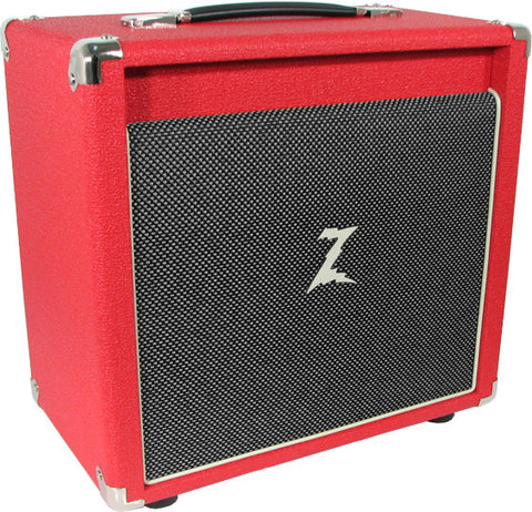 Dr. Z 1x10 Speaker Cab - Red / Salt and Pepper
