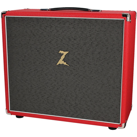 Dr. Z 1x12 Speaker Cabinet - Red w/ Salt and Pepper Grill