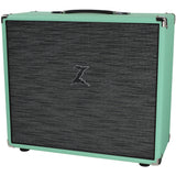 Dr. Z 2x10 Speaker Cab - Surf Green w/ Z-Wreck Grill