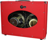 Dr. Z 2x12 Open Back Cab - Red w/ Z-Wreck Grill