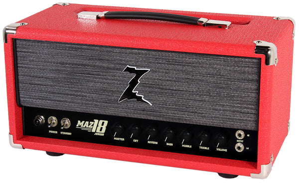 Dr. Z Maz 18 Jr Reverb Head - Red w/ ZW Grill | Humbucker Music
