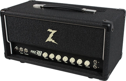 Dr. Z Maz 38 SR Head w/ Reverb in Black