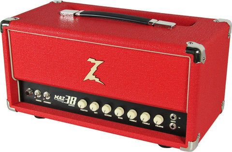 Dr. Z Maz 38 SR Head w/ Reverb in Red