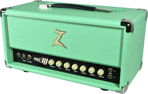 Dr. Z Maz 38 SR Head w/ Reverb in Surf Green