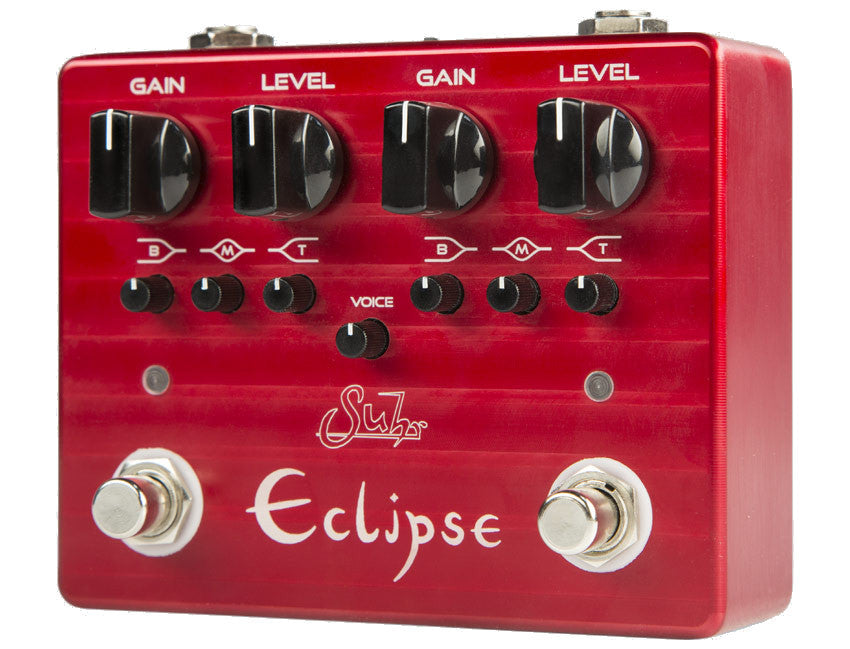 2 channel overdrive pedal Suhr Eclipse Dual-Channel Overdrive/Distortion Pedal