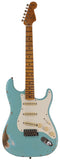 Fender Custom Shop Limited 1959 Heavy Relic Stratocaster, Aged Daphne Blue
