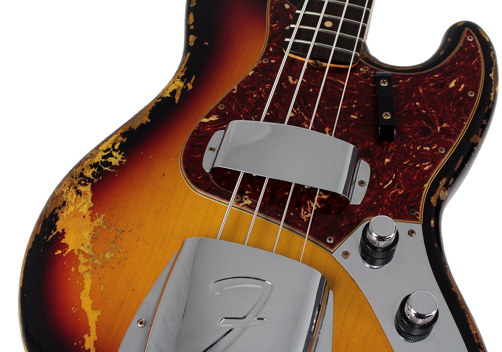 Fender Custom Shop 1960 Jazz Bass, Heavy Relic, 3-Tone