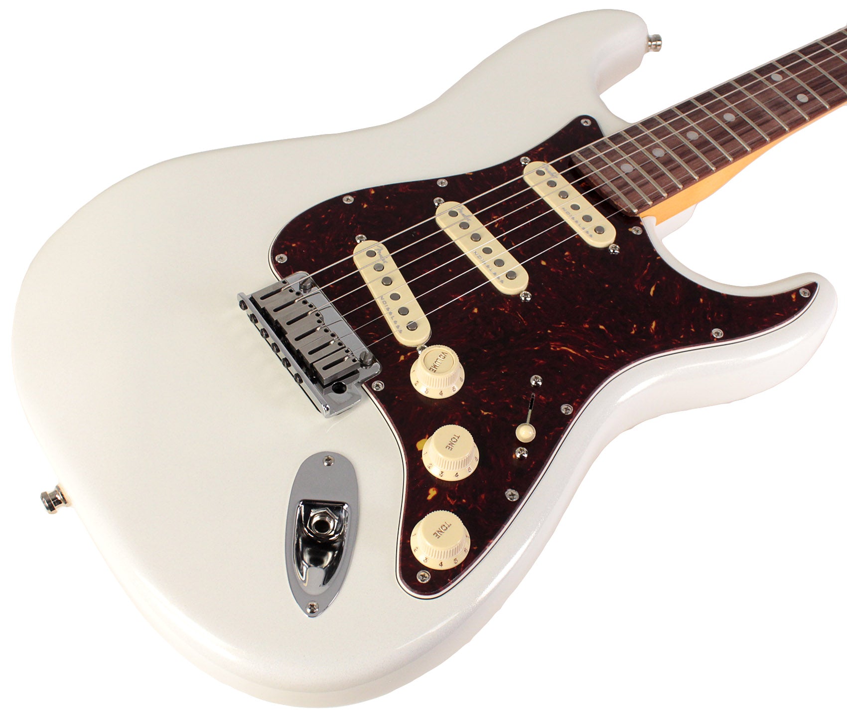 Fender American Ultra Stratocaster, Rosewood, Arctic Pearl