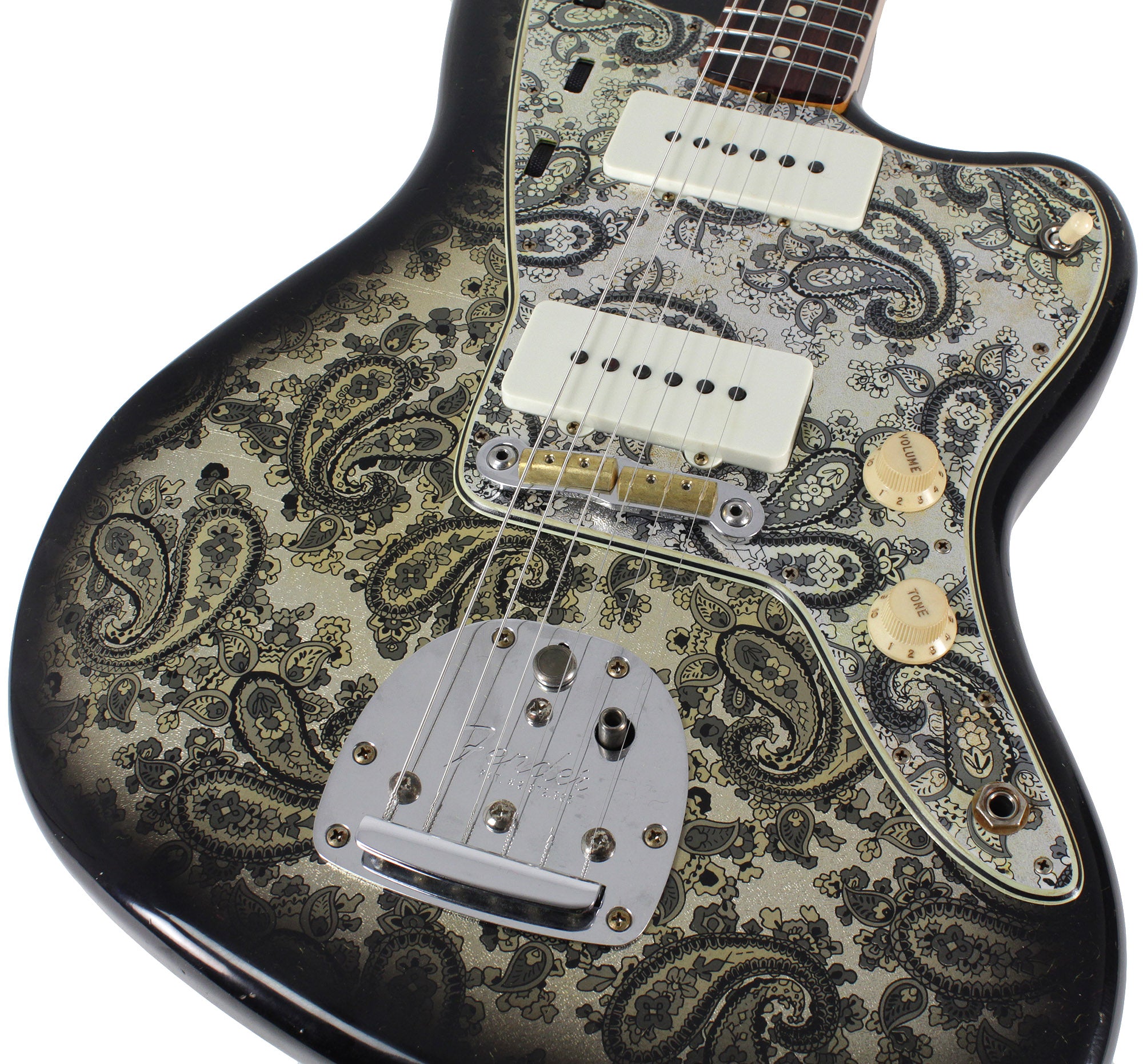 Fender Custom Shop Journeyman Relic Jazzmaster - Black Paisley