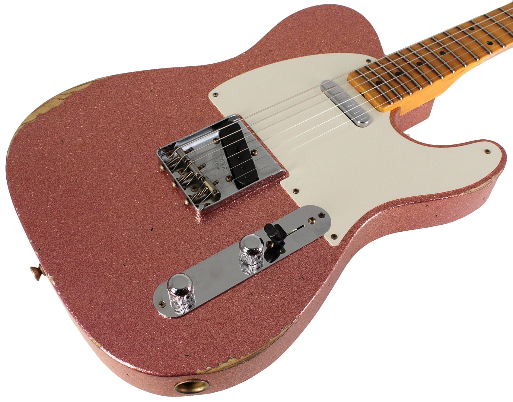 Fender Custom Shop Limited Edition 1955 Telecaster Relic Aged Champagne Sparkle 2021