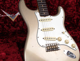 Fender Custom Shop 64 Journeyman Strat Guitar, Super Faded Firemist Gold