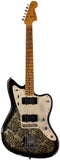 Fender Custom Shop Limited Custom Jazzmaster Relic, Aged Black Paisley