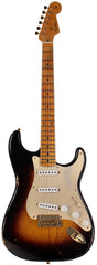 Fender Custom Shop Limited 1955 Bone Tone Stratocaster, Relic, Wide Fade 2-Color Sunburst
