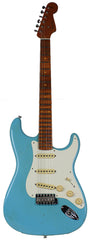 Fender Custom Shop Roasted 57 Journeyman Relic Strat Guitar, Daphne Blue