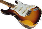 Fender Custom Shop Heavy Relic 1958 Stratocaster, Chocolate 3TS