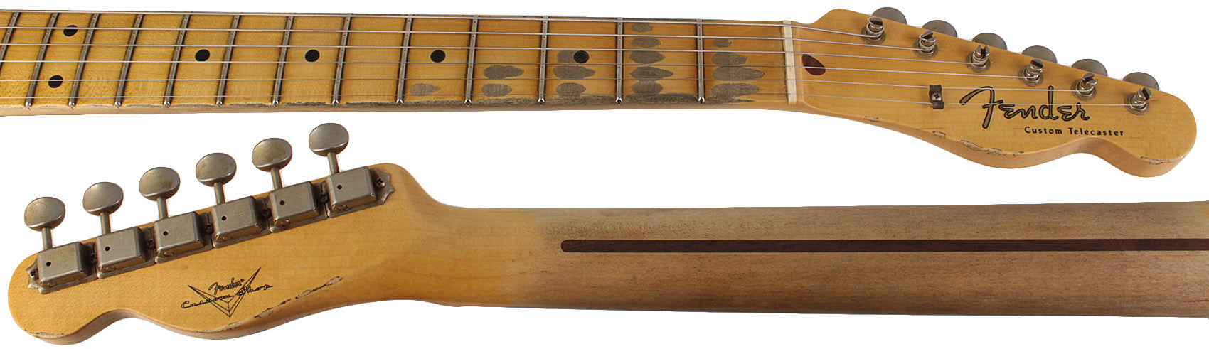Fender Custom Shop 59 Tele Custom, Relic, Aged Sherwood Green