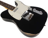 Fender Custom Shop 1960 Telecaster Relic Guitar, Aged Black