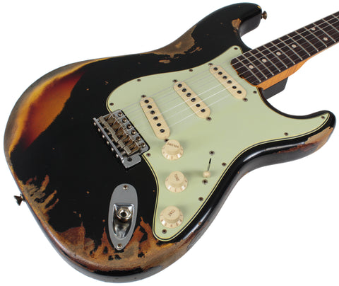 Fender Custom Shop 1961 Stratocaster - Black o/ 3TS - Special Run