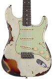 Fender Custom Shop 1961 Stratocaster - Aged Olympic White o/ 3TS - Special Run