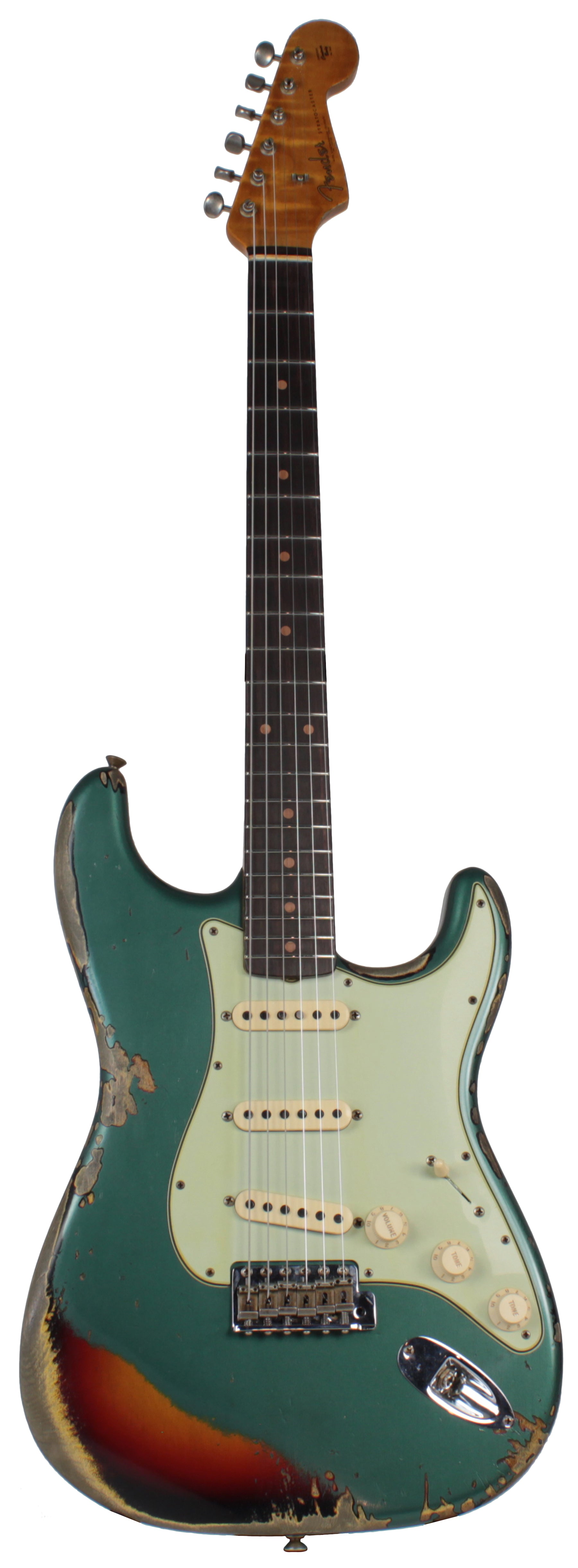 Fender Custom Shop 1961 Stratocaster - Sherwood Green Metallic o