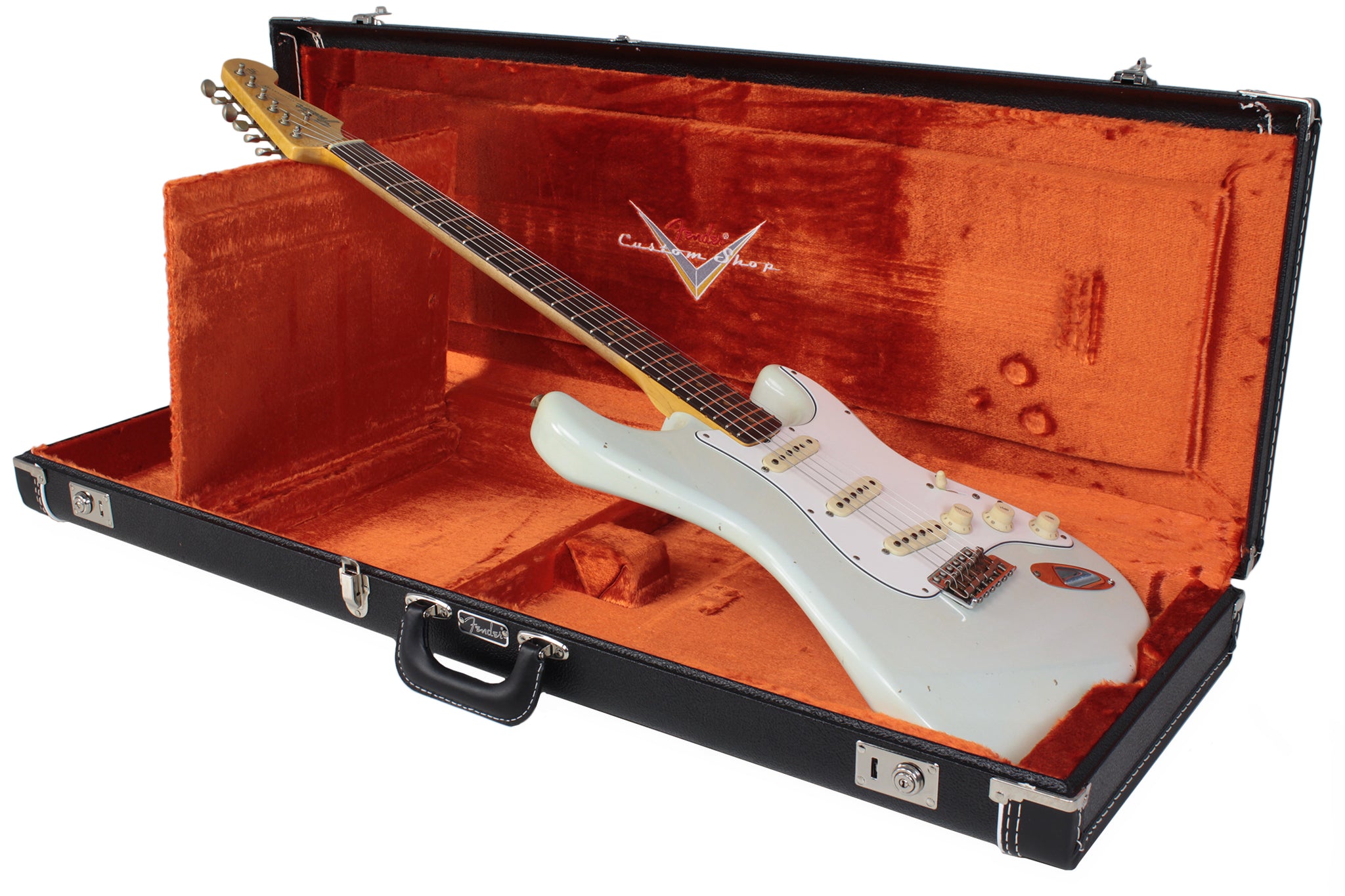 Fender Custom Shop Journeyman 1964 Stratocaster, Faded Sonic Blue