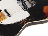 Fender Custom Shop Limited 1965 Telecaster Custom, Heavy Relic, Aged Black over 3 Tone Sunburst