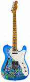 Fender Custom Shop LTD '50s Tele Thinline Relic, Blue Flower