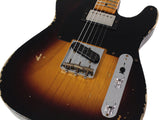 Fender Custom Shop Limited 1951 Hs Telecaster Heavy Relic, Wide Fade 2 Color Sunburst