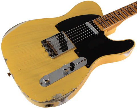 Fender Custom Shop Limited 1951 Telecaster Relic, Aged Nocaster Blonde