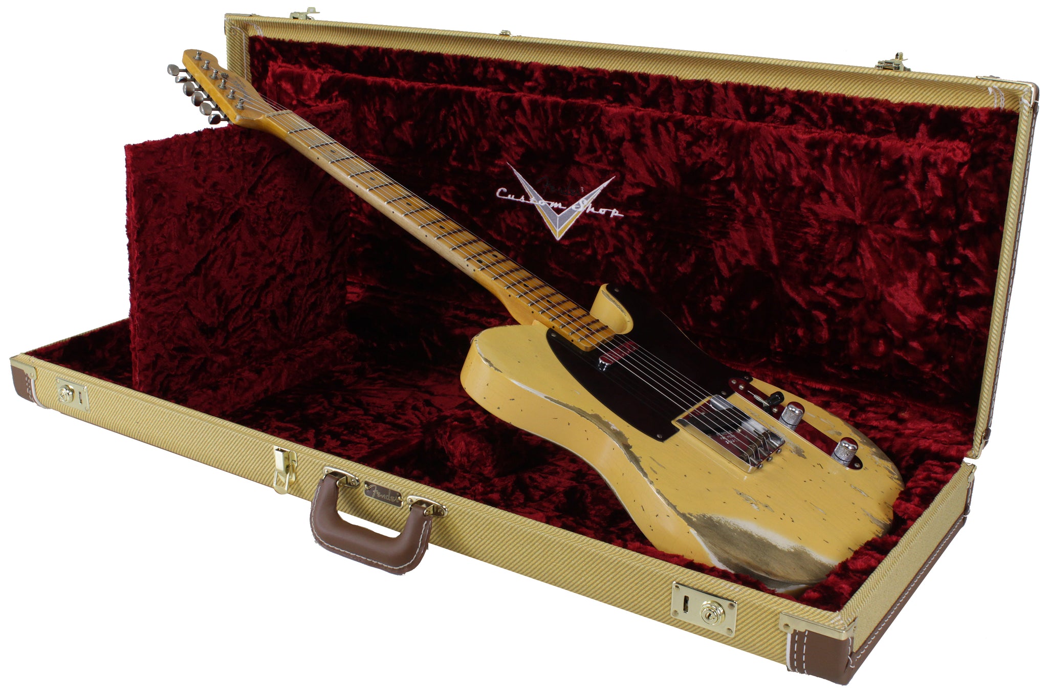 Fender Custom Shop 1952 Telecaster, Heavy Relic, Aged Nocaster Blonde