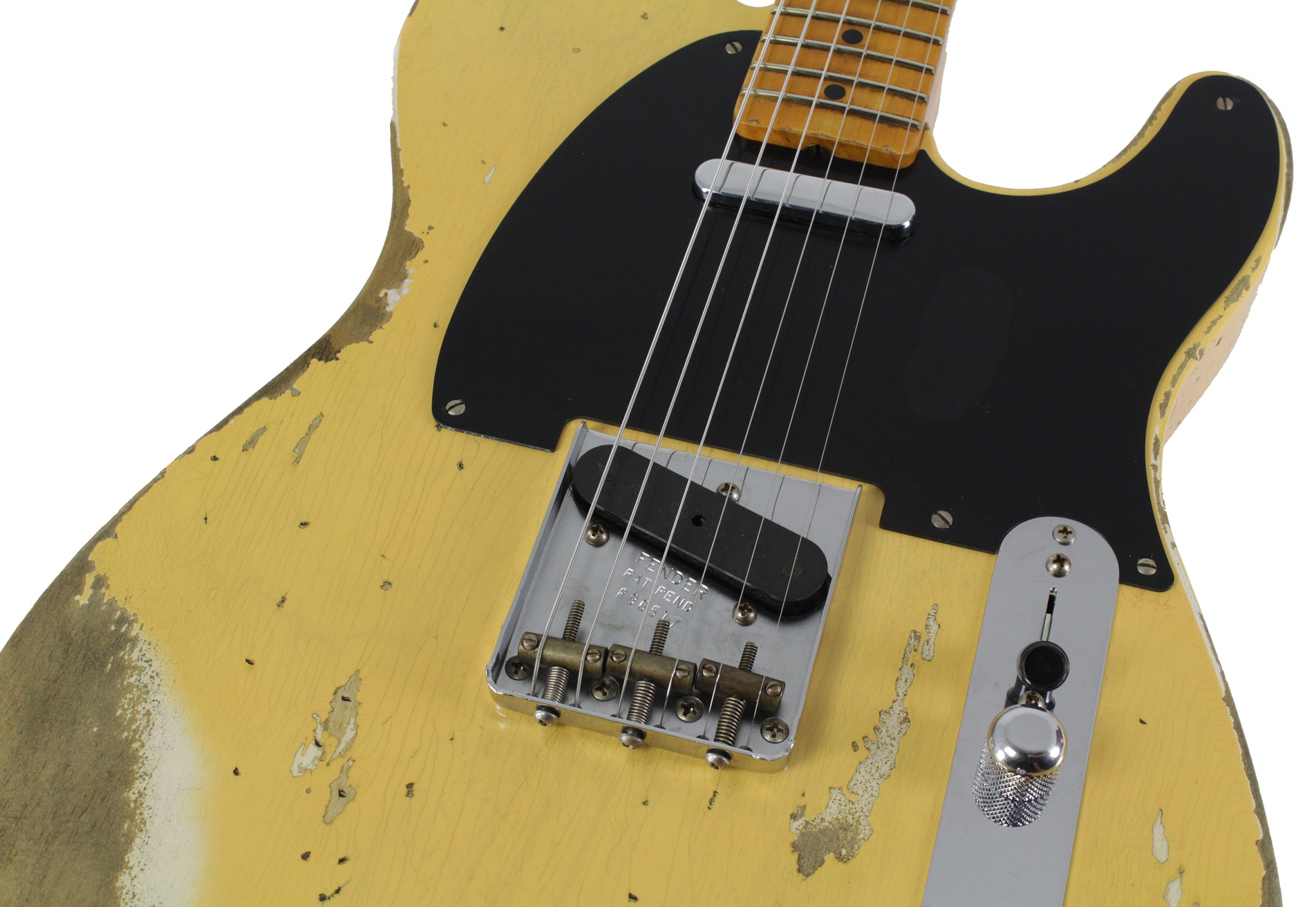 Fender Custom Shop 1952 Telecaster, Heavy Relic, Aged Nocaster Blonde