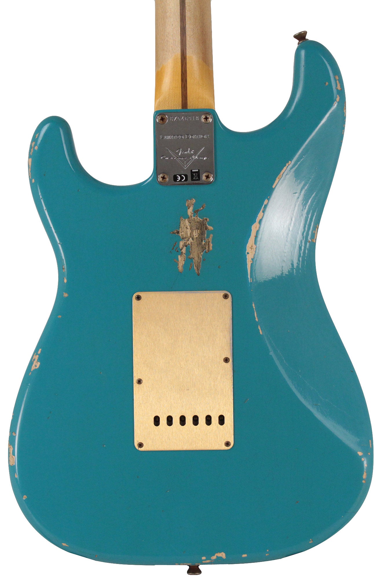 Fender Custom Shop Limited '55 Dual-Mag Strat Journeyman Relic, Aged Taos  Turquoise