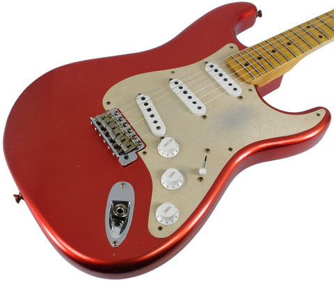 Fender Custom Shop Limited '55 Dual-Mag Strat Journeyman Relic, Aged Candy Apple Red