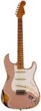 Fender Custom Shop Limited 1956 Heavy Relic Stratocaster, Dirty Shell Pink over 2-Tone Sunburst