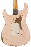 Fender Custom Shop 1956 Heavy Relic Strat Guitar, Super Faded, Aged Shell Pink