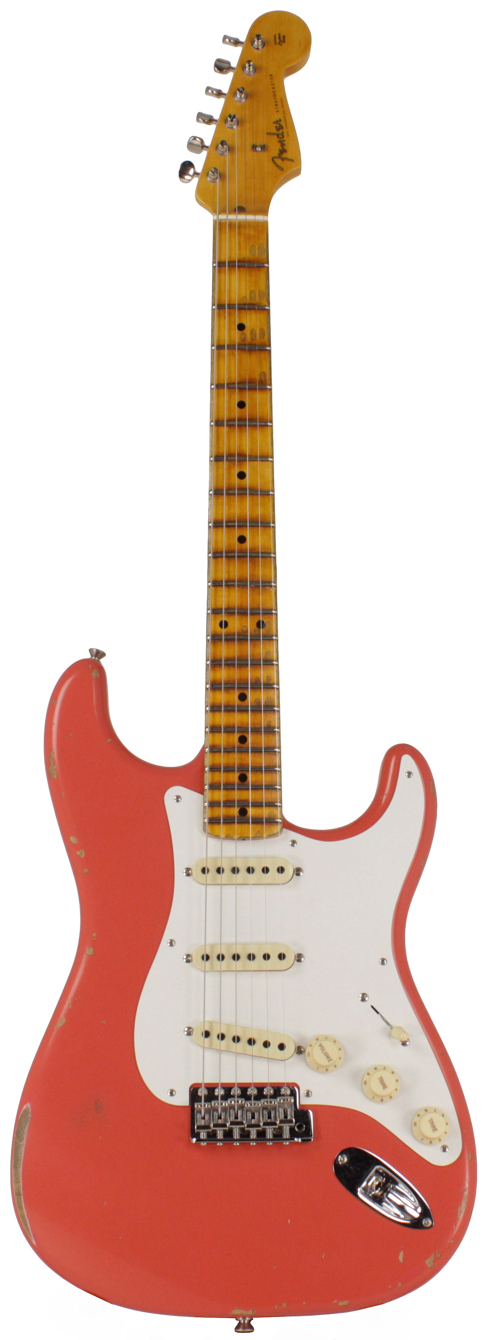 Fender Custom Shop 1956 Relic Strat Guitar, Faded, Aged Tahitian