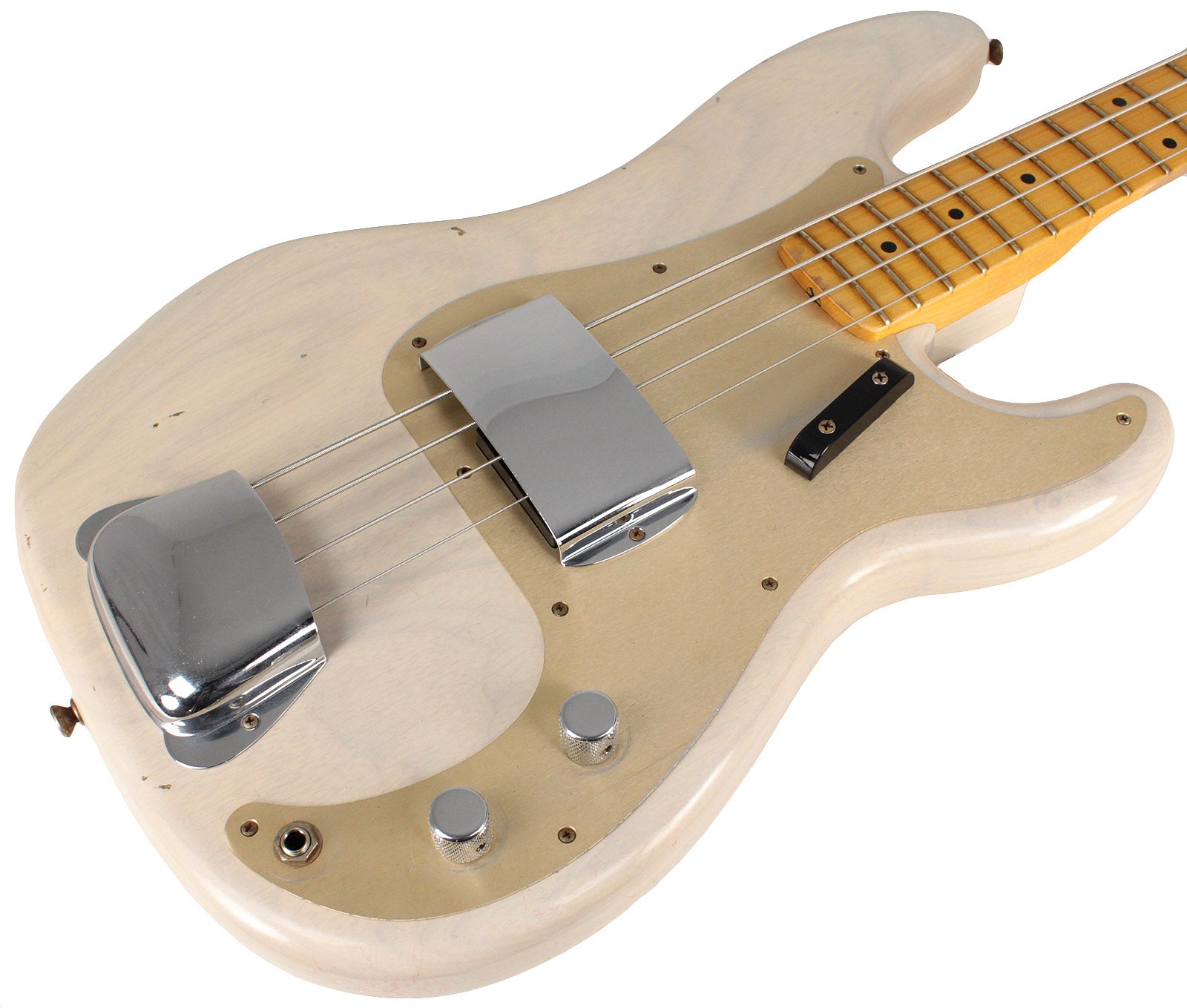 Fender Custom Journeyman Relic 59 Precision Bass, Aged White