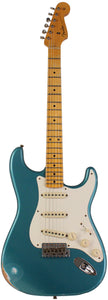 Fender Custom Shop Limited 1957 Stratocaster Relic Guitar, Faded Aged Ocean Turquoise