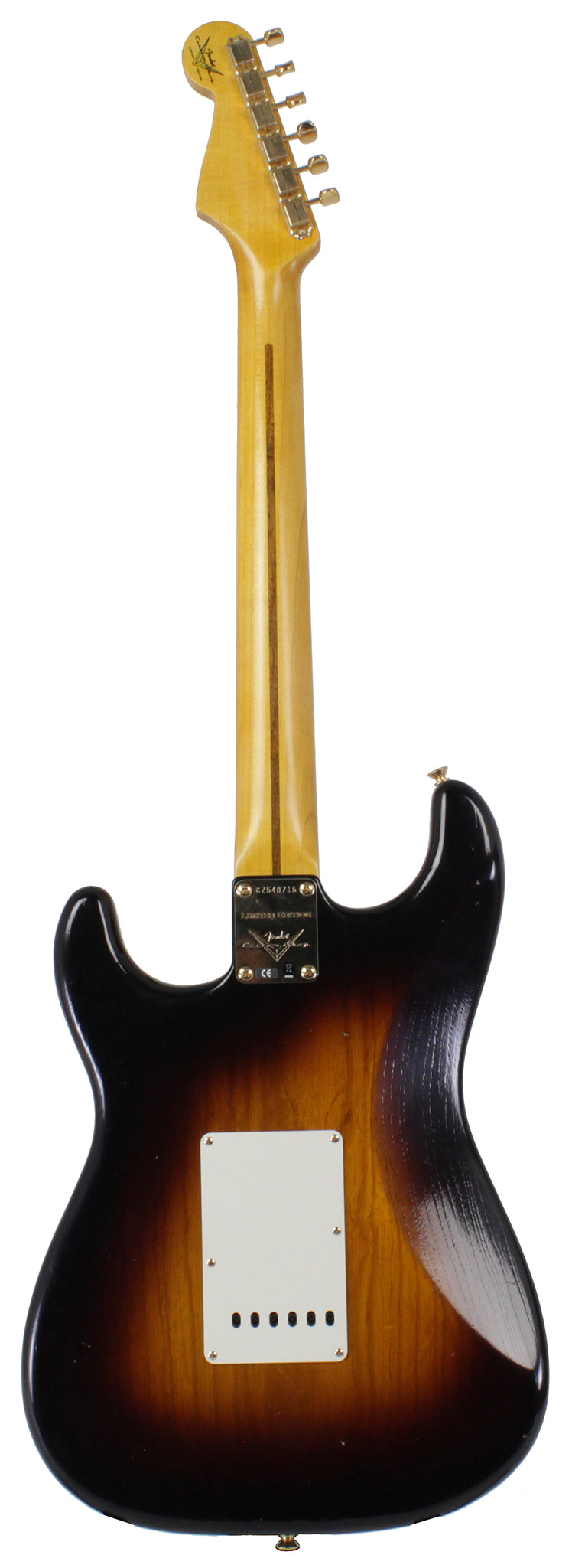 Fender Custom Shop 57 Vintage Custom Relic Strat Guitar, Wide Fade