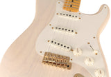 Fender Custom Shop 57 Vintage Custom Relic Strat Guitar, Aged White Blonde