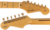 Fender Custom Shop 57 Vintage Custom Relic Strat Guitar, Aged White Blonde