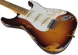 Fender Custom Shop Heavy Relic 1958 Stratocaster, Chocolate 3TS