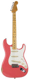 Fender Custom Shop 58 Relic Strat Guitar, Super Faded Fiesta Red
