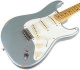 Fender Custom Shop 58 Relic Strat Guitar, Super Faded Ice Blue Metallic