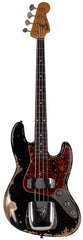 Fender Custom Shop Limited 1960 Jazz Bass, Heavy Relic, Aged Black