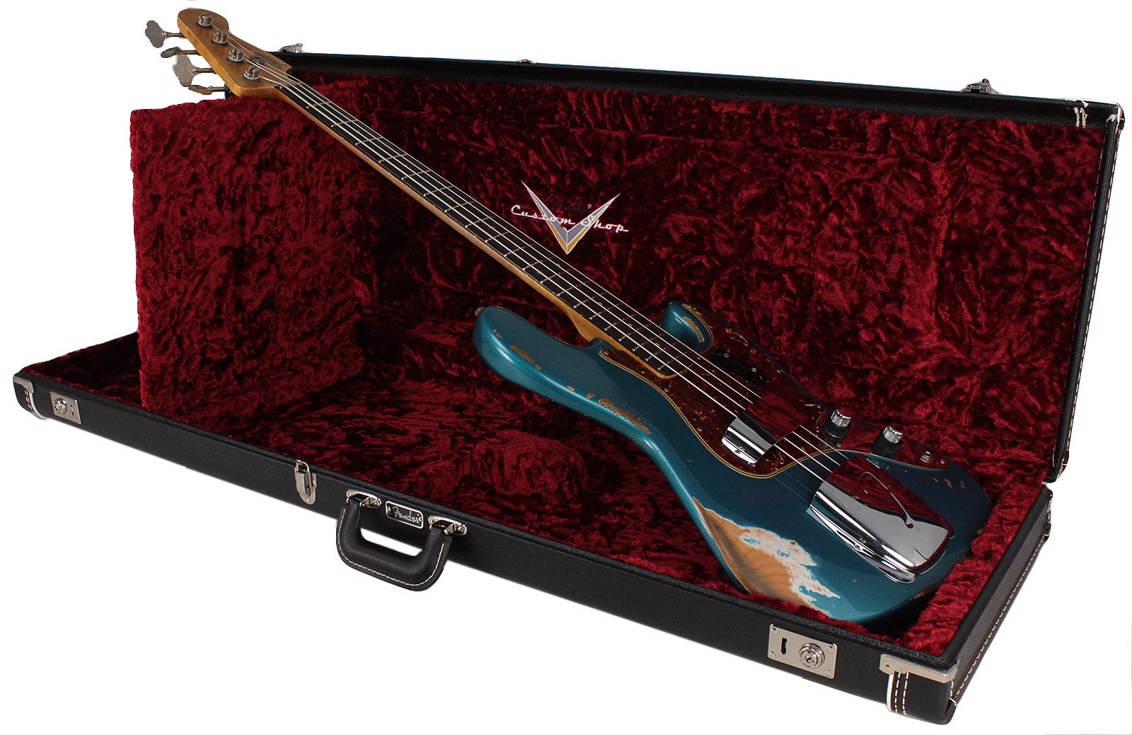 Fender Custom Shop Limited 1960 Jazz Bass, Heavy Relic, Aged Ocean