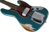 Fender Custom Shop Limited 1960 Jazz Bass, Heavy Relic, Aged Ocean Turquoise